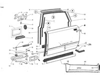 Body parts - Doors rear